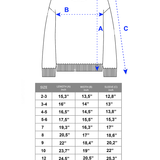 Boys Basic Crewneck Long Sleeve Pullover Cotton Kids Sweatshirt