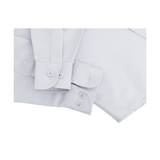 Lilax Boys' Button Down Shirt Solid Long Sleeve Dress Shirt