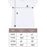 Baby Cotton Puff Sleeve Basic Crewneck T-Shirt