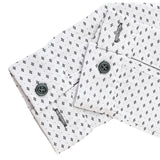 Boys Cotton Patterned Suspender Pant Set