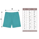 Little Girl Cotton Basic Solid Short