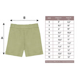 Girls' Basic Solid Soft Dance Short for Gymnastics or Under Skirts