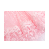 Christening Baptism Dress, Baby Girls' Lace Floral Embroidered Dress