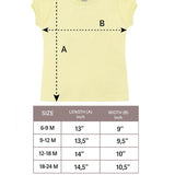 Baby Cotton Puff Sleeve Basic Crewneck T-Shirt