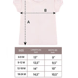 Baby Cotton Puff Sleeve Basic Crewneck T-Shirt
