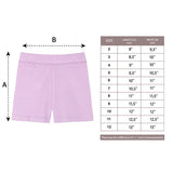 Little Girl Cotton Basic Solid Short