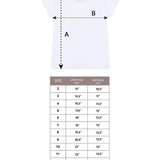 Girls' Basic Cotton T-Shirt  Short Puff Sleeve Crewneck / 8 to 10