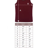 Big Girl Cotton Basic Racerback Tanktop
