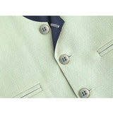 Boys Formal Suit 4 Piece Vest, Pants and Tie Dresswear Suit Set