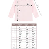 Little Girls Cotton Long Sleeve Basic Crewneck T-Shirt