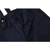 Boys Cotton Plaid Suspender Pant Set