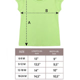 Baby Cotton Puff Sleeve Basic Crewneck T-Shirt