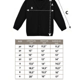 V-Neck Cardigan Sweater for Boys - Featuring Button Closure, Toddler to Youth