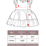 Baby 3-Piece Ruffle Tulle Dress Set