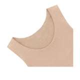 Girls' Double Lined Sleeveless Basic Crop Tank Top