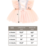 Baby Sequined Tulle Party Dress Set