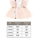 Baby Sequined Tulle Party Dress Set