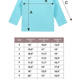 Lilax Girls' Basic Long Sleeve Round Neck Cotton T-Shirt