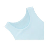 Girls' Double Lined Sleeveless Basic Crop Tank Top