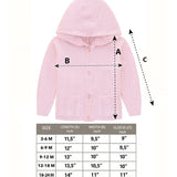 Baby Hooded Button Down Knit Cardigan Sweater