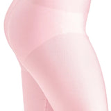 Girls Shiny High Waisted Leggings – Dance & Gymnastics Stretch Tights