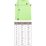 Big Girl Cotton Basic Racerback Tanktop