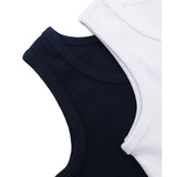 Girls 2-Pack Basic Cropped Tank Top