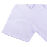 Boys' Button Down Shirt Solid Short Sleeve Classic Solid Oxford Dress Shirt