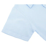 Boys' Button Down Shirt Solid Short Sleeve Classic Solid Oxford Dress Shirt