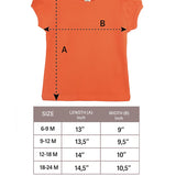 Baby Cotton Puff Sleeve Basic Crewneck T-Shirt