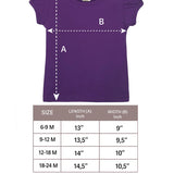 Baby Cotton Puff Sleeve Basic Crewneck T-Shirt