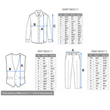 Boys Suit Set Slim Fit Vest, White Dress Shirt, Dress Pants and Bowtie 4 Piece Formal Suit Set