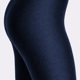 Girls Shiny High Waisted Leggings – Dance & Gymnastics Stretch Tights