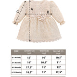 Baby Vintage White Lace Christening Dress Set