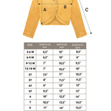 Girls' Bolero Cardigan Shrug Knit Long Sleeve Button Closure