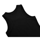 Girls' Soft Solid Cotton Blend Racerback Tank Top