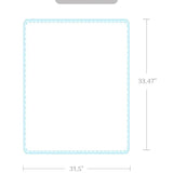 Baby Girl Cotton Knit Receiving Blanket