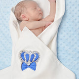 Baby Boy Newborn Crown Jewels Layette 5 Piece Gift Set