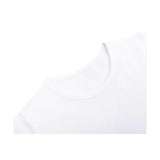 Girls Short Sleeve Crewneck Crop Top Tee