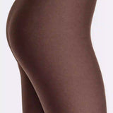 Girls Shiny High Waisted Leggings – Dance & Gymnastics Stretch Tights