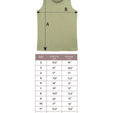Big Girl Cotton Basic Racerback Tanktop