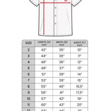 Lilax Boys Classic Short Sleeve Button Down Casual Solid Dress Shirt