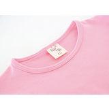 Big Girls Cotton Crewneck Basic T-Shirt & Leggings Set