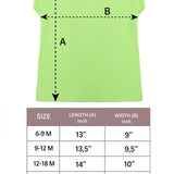 Baby Girls' Basic T-Shirt Short Sleeve Crewneck Tee