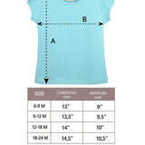 Baby Cotton Puff Sleeve Basic Crewneck T-Shirt