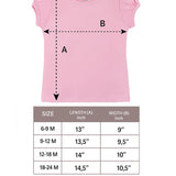 Baby Cotton Puff Sleeve Basic Crewneck T-Shirt