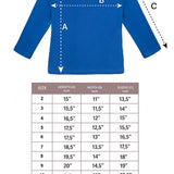 Little Girls Cotton Long Sleeve Basic Crewneck T-Shirt