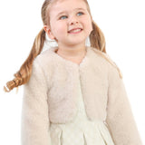 Girls' Bolero Cozy Faux Fur Jacket Shrug