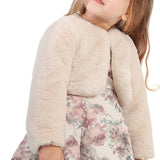Girls' Bolero Cozy Faux Fur Jacket Shrug