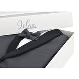 Boys 5-Piece Slim Fit Textured Suit Set With Satin Lapels